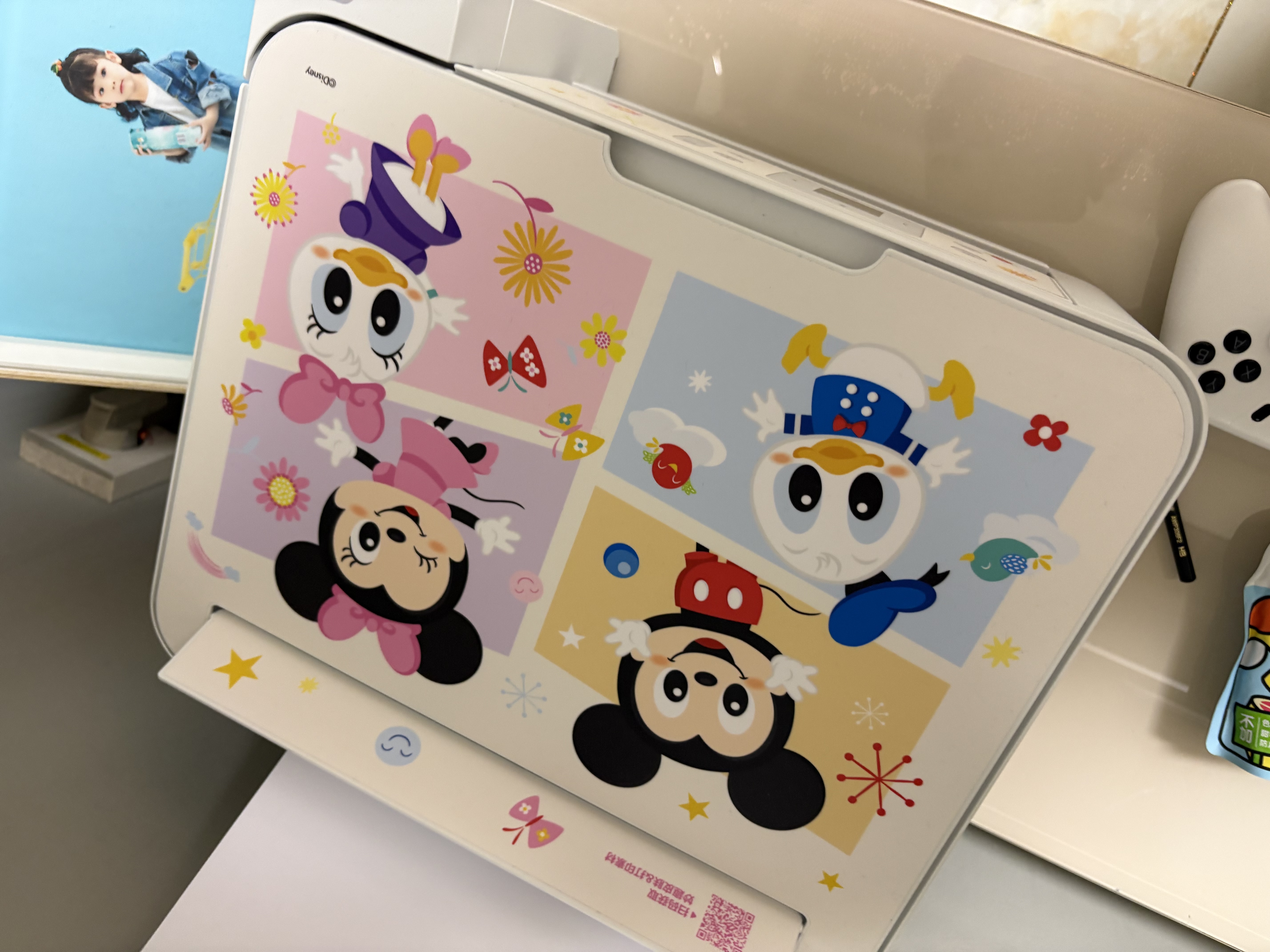 爱普生（EPSON）【6代新品】L4356墨仓式彩色无线AI学习打印机一体机家用/办公  L4266升级版(自动双面 液晶屏 白) 实拍图