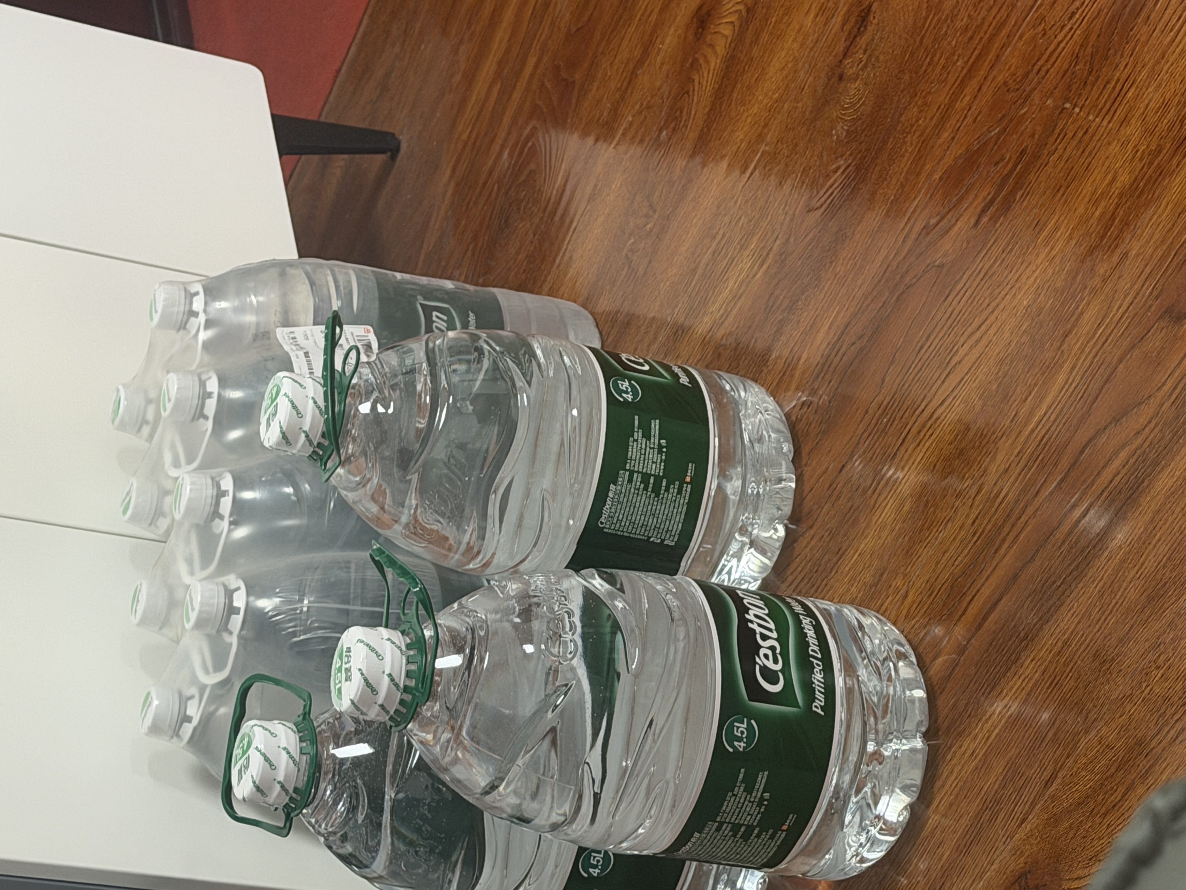 怡宝 饮用水 纯净水4.5L*4桶装水 整箱装 实拍图