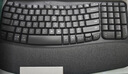 罗技（Logitech）Wave Combo 无线人体工学键鼠套装 垂直鼠标 无线蓝牙鼠标 办公键盘 无线键盘 蓝牙键盘 黑色 实拍图