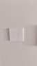 领普科技超薄智能开关E3S 智能控制蓝牙mesh2.0 已接入米家APP 零火单键白 实拍图