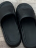 洁丽雅（Grace）拖鞋男士夏季居家用踩屎感eva厚底浴室内洗澡防滑防臭软弹凉拖鞋 实拍图