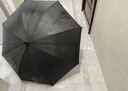 小魔长柄雨伞超大号加固抗风男士高端商务雨伞黑色可定制 实拍图