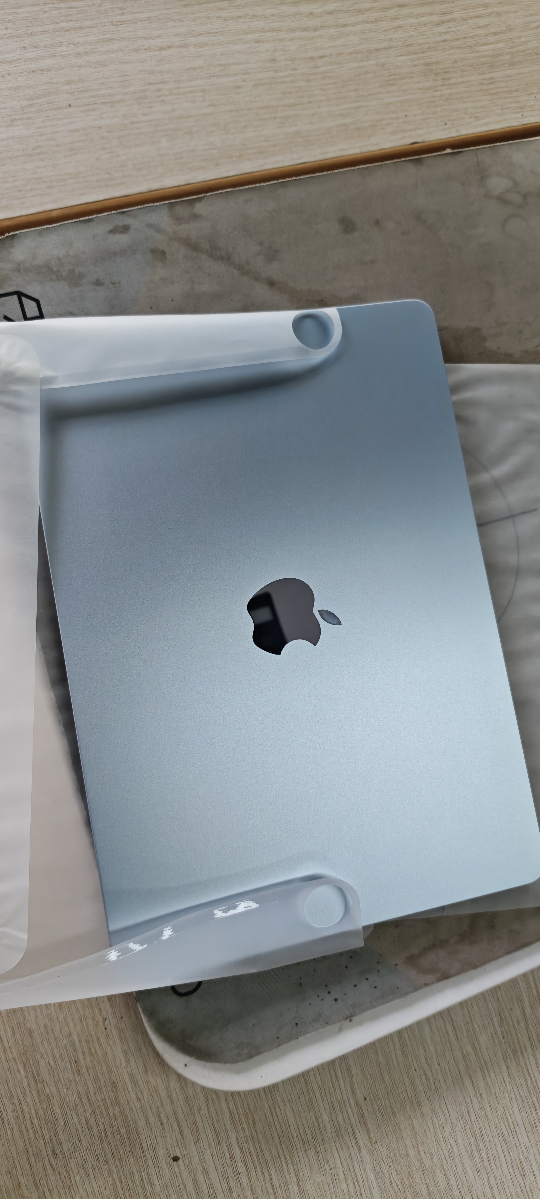 Apple/苹果AI/MacBook Air13英寸M5 (10+8核) 16G 512G天蓝色笔记本电脑【教育优惠】MDHH4CH/A 实拍图