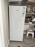 海尔（Haier）山茶花211L立式冰柜小型家用小冰柜减霜一级能效冷冻深冷冷柜小冰箱大容量冰箱大容量BD-211GHW9 实拍图