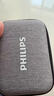 飞利浦（PHILIPS）【国家补贴】无线领夹麦克风一拖二直播收音麦vlog主播户外短视频采访直插式降噪话筒DLM3545V 实拍图