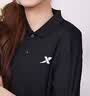 特步（XTEP）速干polo衫女短袖夏季训练服羽毛球瑜伽女运动上衣正肩翻领t恤衫 实拍图