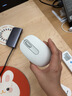 罗技（Logitech）M196 无线蓝牙鼠标 办公鼠标 笔记本商务办公家用 小巧便携 对称手型 珍珠白 实拍图