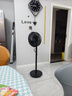 美的（Midea）【超级单品】七叶轻音立式电风扇家用柔风落地扇台式桌面小型风扇大风量节能摇头宿舍电扇 SAF30AB 实拍图