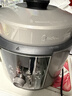 美的（Midea）大压力112kPa电压力锅0涂层精钢厚釜高压电饭煲6L家用6-8人电饭锅MY-E6930G智能预约开盖火锅 实拍图