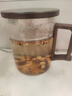 忆壶茶茶杯个人专用绿茶杯茶水分离耐热玻璃杯大容量加厚办公室喝茶具 实拍图