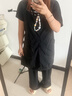 光多拉防水围裙厨房防油污做饭夏季薄款男女士专用简约透气家务背带围裙 实拍图