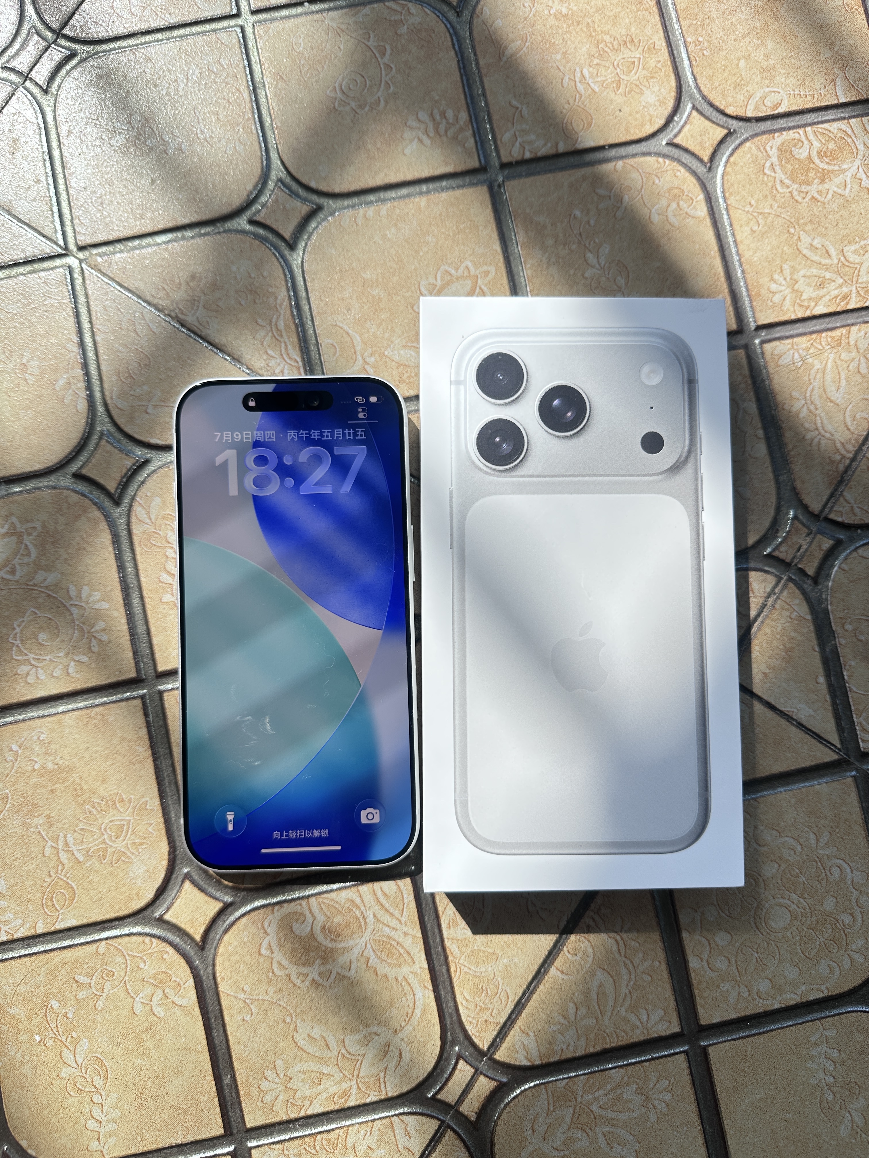 Apple/苹果【需签收激活】iPhone 17 Pro 256GB 银色 支持移动联通电信5G 双卡双待手机 实拍图