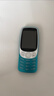 诺基亚（NOKIA）3210 4G 移动联通电信广电全网通 2.4英寸双卡双待 直板按键学生功能机备用手机 蓝色 实拍图