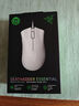 雷蛇（Razer）炼狱蝰蛇标准版有线鼠标 人体工学  电竞游戏 右手通用型 吃鸡/LOL/CS GO游戏鼠标 白色 实拍图