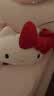 野兽派家居（tbh）三丽鸥Hello Kitty二合一法兰绒抱枕毯子 毛绒午睡毯车载靠枕 二合一法兰绒毯/抱枕 蝴蝶结 实拍图