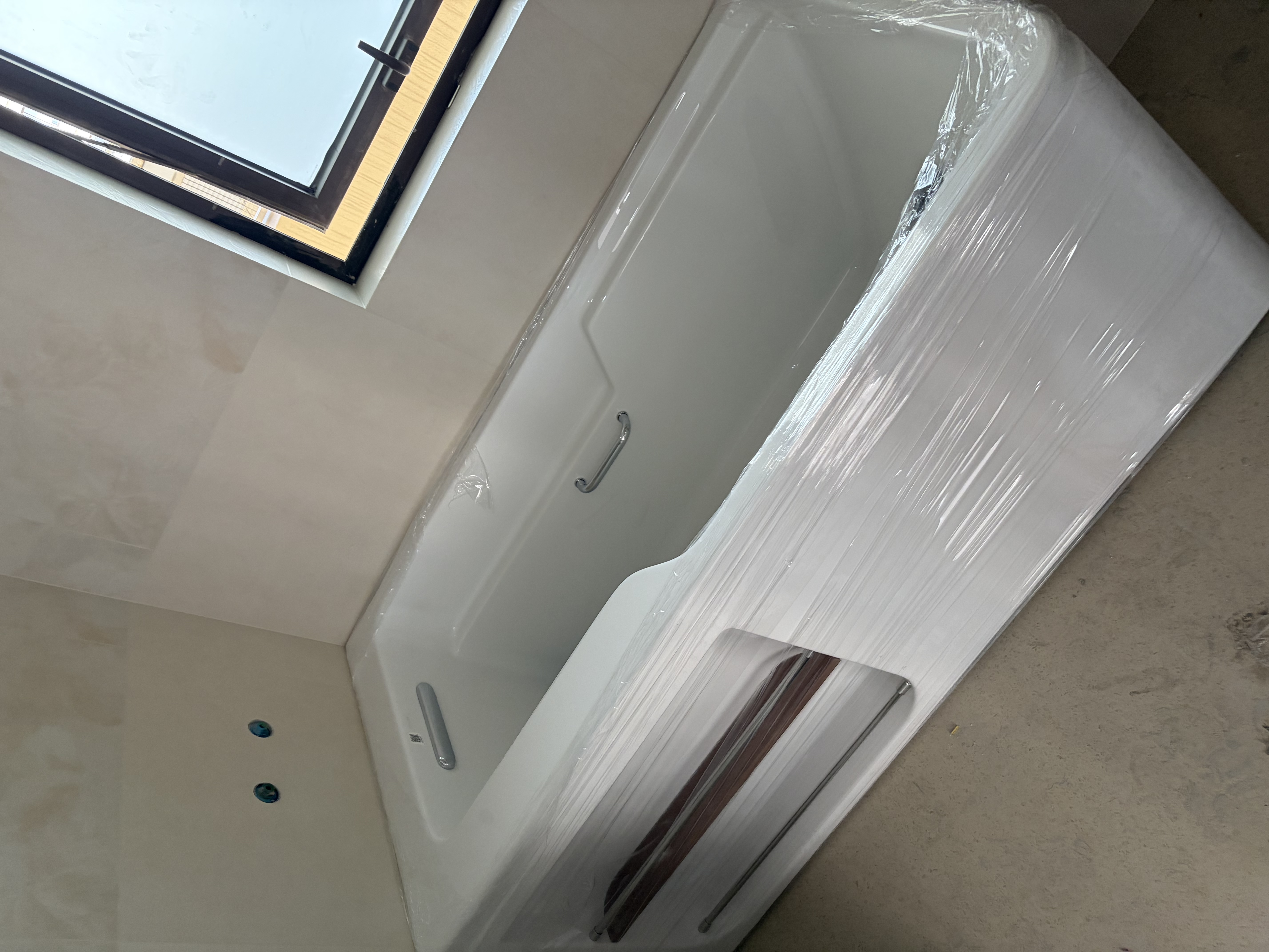 科勒（KOHLER） 浴缸家用浴室整体独立式浴缸希尔维亚克力浴缸泡澡亲子浴缸 左角位20806T(1600x800)1.6m 实拍图