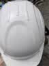 霍尼韦尔（Honeywell）安全帽 H99S 纯ABS材质工地建筑头盔高级领导监理防砸抗冲击 白色透气1顶 实拍图