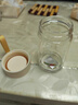 富光玻璃杯高硼硅玻璃水杯子女生便携牛奶咖啡刻度高颜值茶杯330ml 实拍图