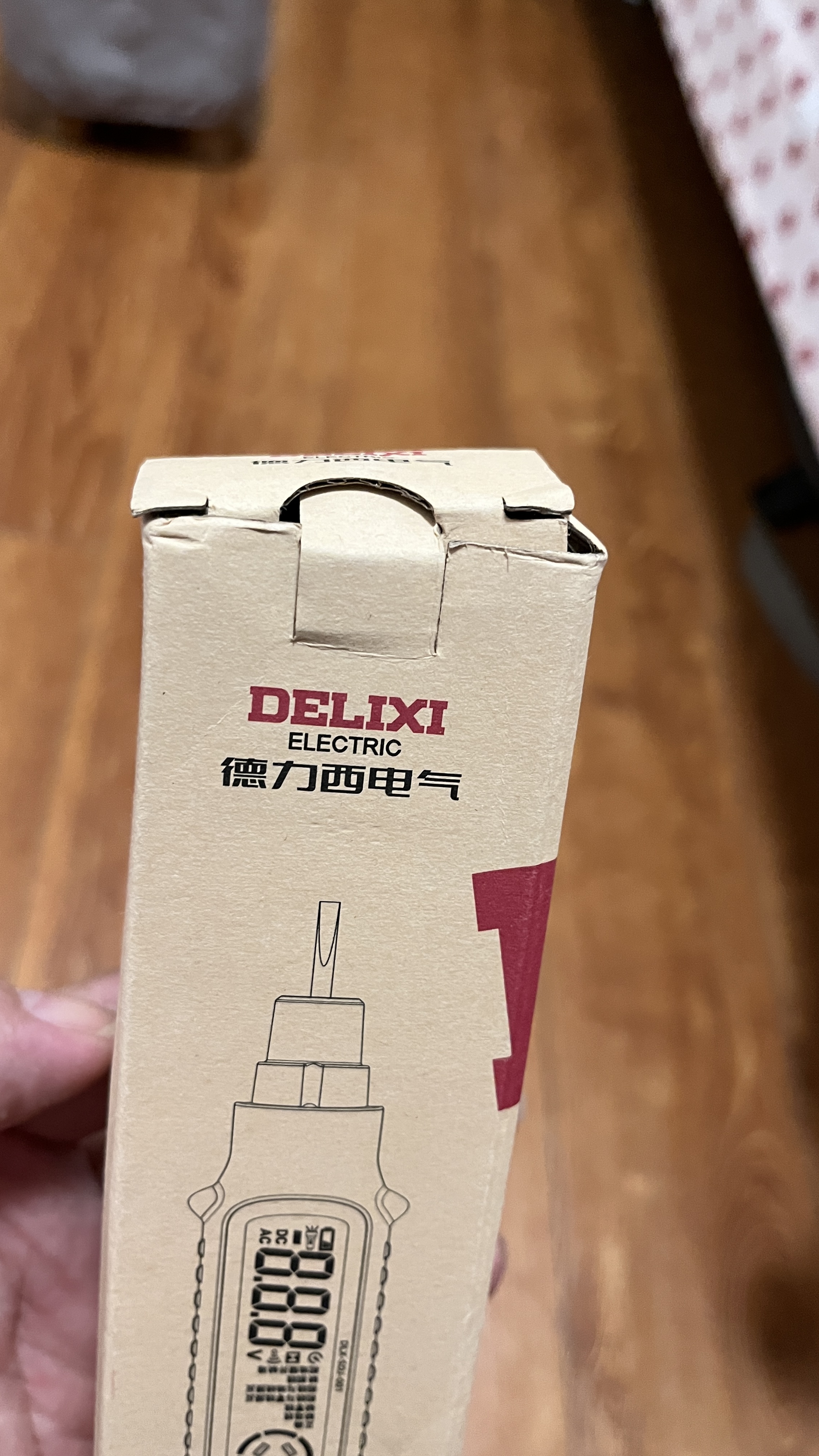 德力西电气（DELIXI ELECTRIC）测电笔相位仪插座检测仪试电笔二合一电工专用智能数显测断点漏电 实拍图