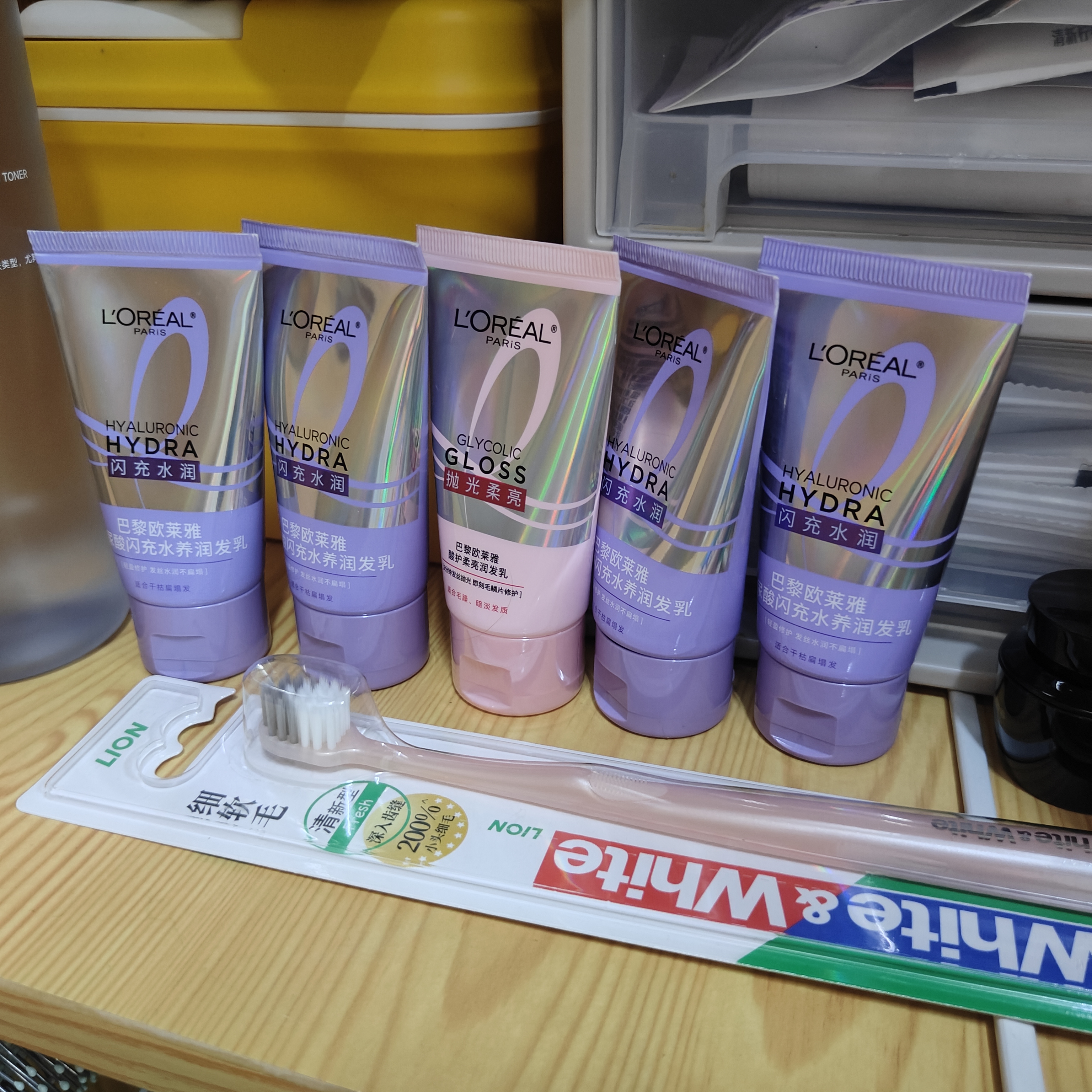 欧莱雅0等待护发素40ml 【京东试用】发膜级滋养柔顺修护干枯毛躁 实拍图