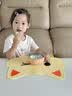 葆氏硅胶餐垫桌垫儿童零食垫带饭兜小学生专用食品级防水桌垫 实拍图