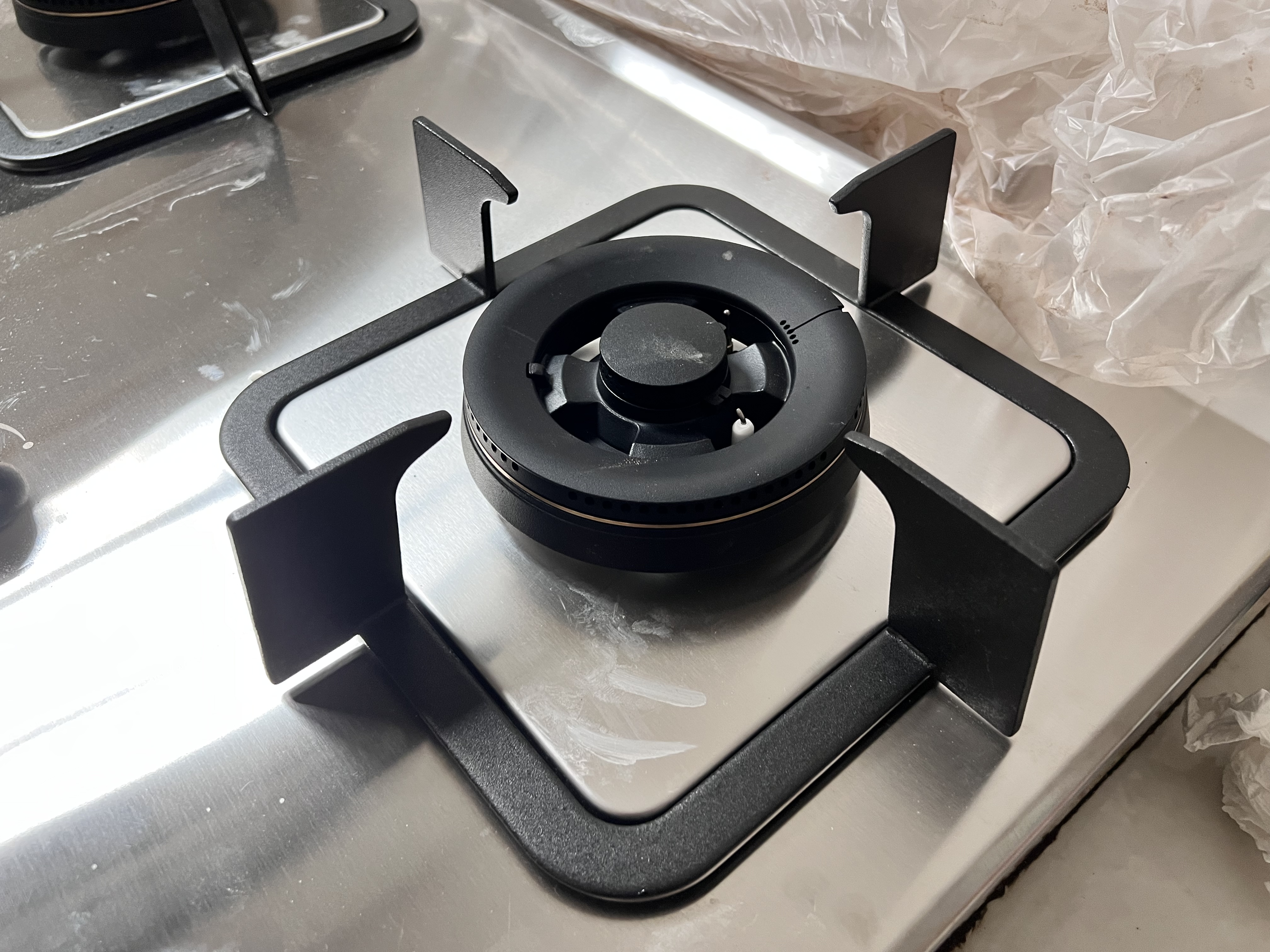 林内（Rinnai）燃气灶家用嵌入式天燃气灶台嵌两用5.2kW双眼猛火爆炒定时灶具 不锈钢2E08MTX 实拍图
