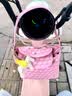 查尔斯桃心2026新款腋下包大容量hobo菜篮子通勤斜挎包包女托特单肩包子母包 蜜桃粉 实拍图