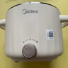 美的（Midea）电煮锅 电热锅 小电锅 宿舍小锅 学生寝室一体泡面小火锅多功能锅 1.7L 电煮锅小型1-2人 XZE1612 实拍图