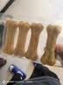波奇多 牛皮骨7.5cm(4根)狗狗零食磨牙棒牛皮压骨洁齿神器骨头咬胶训练 实拍图