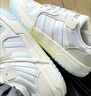 adidas ENTRAP美式校园风运动少年感复古篮球风板鞋男女阿迪达斯 米白色/灰色   36.5 实拍图