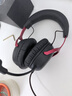 极度未知（HYPERX）Cloud Ⅲ 飓风3有线黑红 DTS音效 53mm驱动单元电竞头戴式游戏耳机 适配三角洲行动 实拍图
