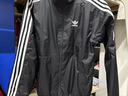 adidas经典三条纹运动连帽夹克外套男女春季阿迪达斯三叶草   亮白   L 实拍图