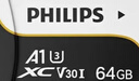 飞利浦（PHILIPS）64GB TF（MicroSD）存储卡 A1 U3 V30 4K 行车记录仪&安防监控专用内存卡 高速耐用 读速100MB/s 实拍图