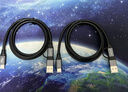 优籁特（ULT-unite）Type-c全功能USB3.1Gen2二合一双接口PD快充高清投屏苹果电脑硬盘盒10Gbps数据传输线1米 实拍图