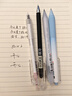 爱好（AIHAO）彩韵按动中性笔0.5速干水性笔高颜值学生考试刷题笔ST尖商务办公黑色签字笔6支 D4898 实拍图