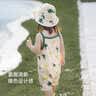 babylove婴儿连体衣吊带哈衣夏季薄款纯棉男女宝宝衣服外出可爱短爬夏装 实拍图