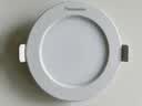 松下（Panasonic）led筒灯嵌入式孔灯吊顶灯客厅全铝白6.5W三色变光筒灯开孔70-80mm 实拍图