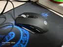惠普（HP）M220游戏鼠标USB有线鼠标自定义宏驱动2400DPI吃鸡LOL鼠标电竞游戏鼠标 黑色 四色混光 静音版 实拍图