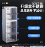 康宝（Canbo）消毒柜家用立式不锈钢大容量商用130L家庭餐具烘干紫外线双门二星消毒碗柜【政府补贴】XDZ130-D1 实拍图