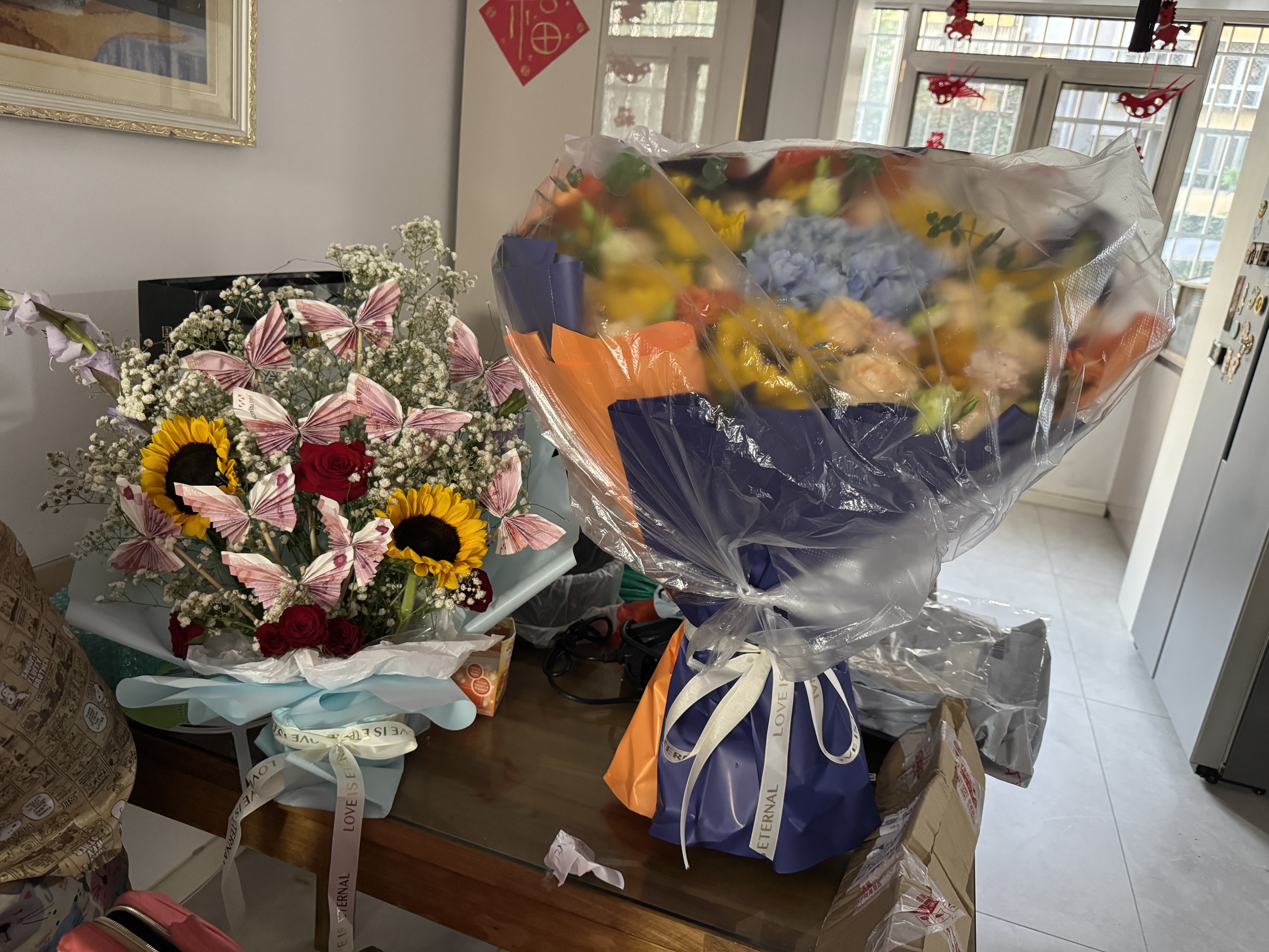 巧心师花束包装纸diy材料包教师节生日零食花束制作材料 实拍图