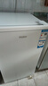 海尔（Haier）立式冷柜电脑控温冰柜家用冷柜4D匀冷微霜小占地母乳小冰箱 「山茶花新品」64升小占地旋钮灵活控温微霜 64升 实拍图
