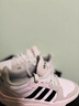 adidas ENTRAP美式校园风运动少年感复古篮球风板鞋男女阿迪达斯 白色/浅蓝/灰色   39 实拍图