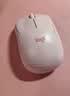 罗技（Logitech）M221轻音鼠标 无线鼠标 办公鼠标 对称鼠标 带无线微型接收器 茱萸粉 实拍图