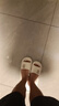 洁丽雅6双装踩屎感拖鞋女家居家用待客浴室防滑防臭软底情侣凉拖鞋男款 六色各1双 【1.0多双性价比 黄+粉+白+灰+黑+咖】 38-39 女+42-43男 实拍图