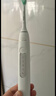 飞利浦（PHILIPS）声波电动牙刷钻石3系 5倍洁齿5种模式 洁净亮白2刷头 生日礼物送男士/女友 HX5181/02蓝 实拍图