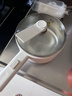 美的（Midea）电煮锅 小电锅 不锈钢0涂层电热锅 宿舍小锅多功能锅 1.6L学生寝室一体泡面小火锅XZC2017G 配蒸笼 实拍图