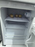 志高（CHIGO）小冰箱迷你小型家用冷藏冷冻两用宿舍出租房用双门办公室电冰箱节能省电 【一级能效】76L银色【全国联保丨节能省电】 实拍图