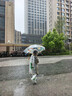 牧萌儿童雨鞋套男女童防水脚套防滑耐磨水鞋学生卡通雨靴 小恐龙 L 实拍图