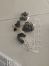 蔻丝（ColesHome）鞋柜家用门口进门一体靠墙极窄小鞋架子简易多层宿舍租房门外走廊 1列6层-灰 实拍图