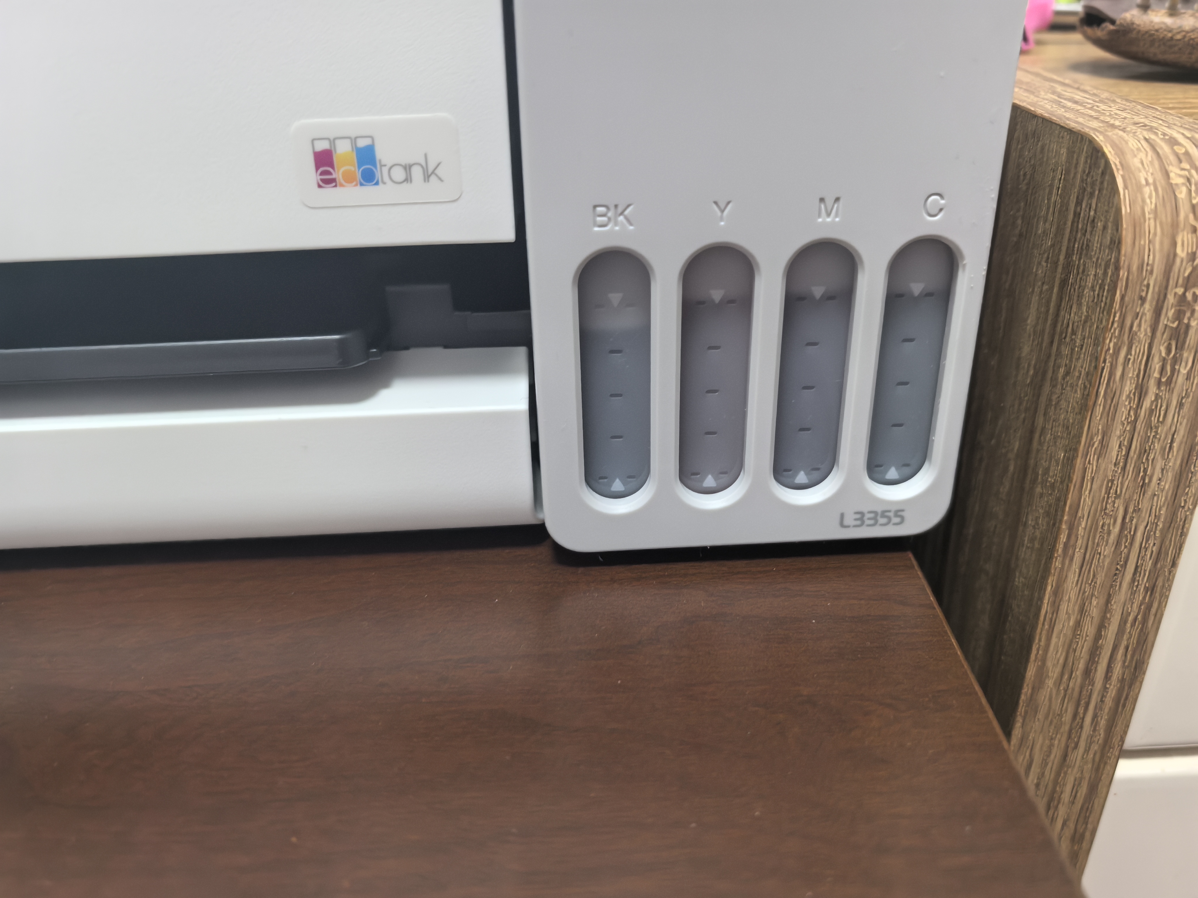 爱普生（EPSON）打印机家用 L3353 L3355/51墨仓式打印机无线WIFI连供彩色喷墨照片打印复印扫描家用办公一体机 【2026新品】L3355(同L3351)无线彩打 标配 实拍图